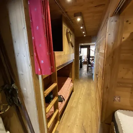 아파트 K7-superbe 2 P+cabine 8 Couchages Style Chalet 발토랑스