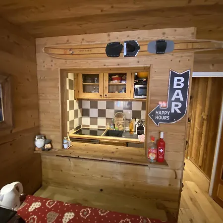 K7-superbe 2 P+cabine 8 Couchages Style Chalet 발토랑스